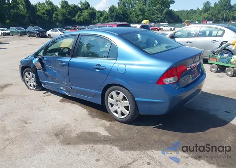 2010 Honda Civic Lx from USA, damaged, VIN 2HGFA1F58AH324036